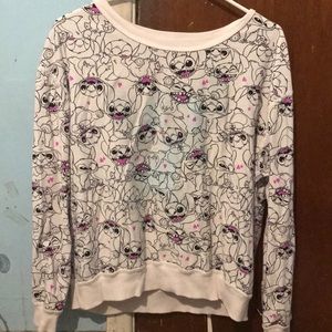 reversible Disney stitch sweatshirt